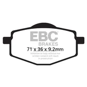 Klocki hamulcowe EBC FA101TT (kpl. na 1 tarcze)