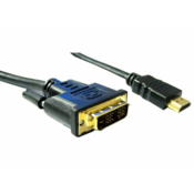 HDMI-DVI kabel M.-M. (19 PIN) 10m