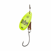 DAM Effzett Singlehook Spinner 2/4g Yellow