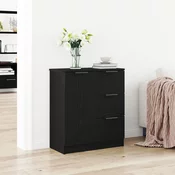 Kreveta s ladicama Crni hrast 60 x 30 x 70 cm Konstruirano drvo