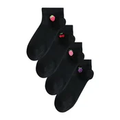 Next Nogavice svetlo zelena/roza/rdeča/črna