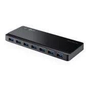 TP-Link UH700 USB 3.2 Gen 1 Hub (3.1 Gen 1), 7 vrat, črn