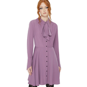 Ženska obleka KILLSTAR - Lyricore - Mauve - KSRA013879