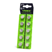shumee Videx AG12/LR43 alkalne baterije, blister, 10 kosov.