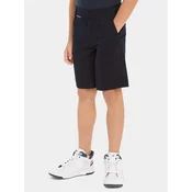 Tommy Hilfiger Kratke hlače iz tkanine 1985 KB0KB08704 Mornarsko modra Regular Fit