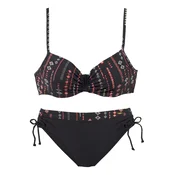 BUFFALO Bikini zgornji del, črna