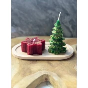 Aberto Design Set Novogodišnjih sveca Set8, Šareni