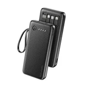 Ven Dens Power Bank 10000mAh sa kablom/ crna