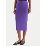 PINKO Midi krilo 105489 A2Q9 W21 Vijolična Regular Fit