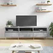 Vidaxl vidaXL TV omarica betonsko siva 150x30x44,5 cm