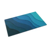 tulup.si Predpražnik za vrata Modri gradient 150x100 cm