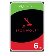 SEAGATE IronWolf NAS 6TB 3,5 SATA3 256MB 5400rpm trdi disk ST6000VN006