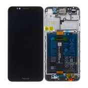 Huawei Honor 7S - LCD zaslon + steklo na dotik + okvir + baterija (Black) - 02351XHS, 02353RJP Genuine Service Pack
