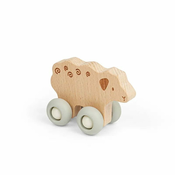 Bigjigs Toys Hišni ljubljenček na kolesih Ovca