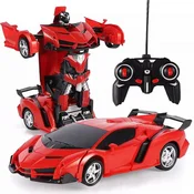 shumee Daljinsko voden robotski avtomobil Red Autobot
