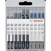 Bosch Komplet listova ubodne testere sa T držacem Basic for Wood and Metal 10kom 2607010630