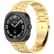 Kovinski pas Techsuit W010 za Samsung Galaxy Watch Ultra 47mm/Galaxy Watch Ultra 2 - zlat