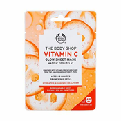 The Body Shop Vitamin C Glow Sheet Mask maska za lice za sve vrste kože 1 kom