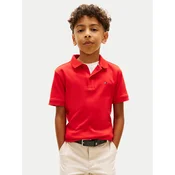 Tommy Hilfiger Polo majica Essential KB0KB10007 Rdeča Regular Fit