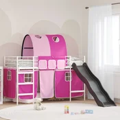 vidaXL Bela in roza 75 x 190 cm