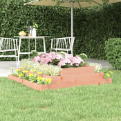 Vidaxl vidaXL Cvetlični lonec, 110x110x27 cm, masiven les duglazije