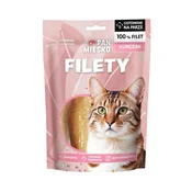 PMI PAN MIĘSKO piščančji fileji - priboljški za mačke - 100 g