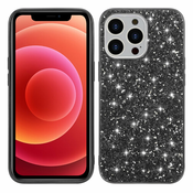 Ovitek za iPhone 13 Mini | Glitter Powder, Črn