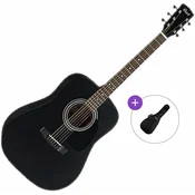 Cort AD810E Basic SET Black Satin Elektro-akusticna dreadnought