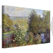 Slika - Claude Monet – Garden at Montgeron (detail) 120x80 Akusticna