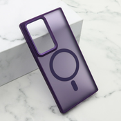 Futrola SILKY MAGSAFE II za Samsung S918B Galaxy S23 Ultra ljubicasta
