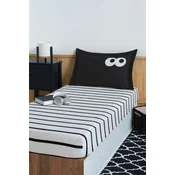 Lessentiel Maison Komplet posteljine Funny, 100x220 cm, Crno-beli
