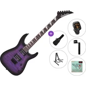 Jackson JS Series Dinky Arch Top JS32Q DKA HT AH Standard SET Transparent Purple Burst Električna kitara
