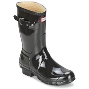 Gumijasti škornji Hunter Original Gloss Short WFS1000RGL Črna