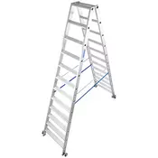 Krause Stabilo kotrljajuce obostrane merdevine 2x12 gazišta 124883