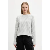 Pulover z dodatkom volne Guess Jeans