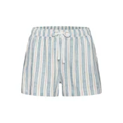 VIVANCE Spodnji del pižame svetlo modra/oranžna/off-bela