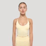 GymBeam Women‘s Luma Tank Top Butter Yellow