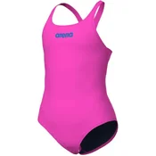 Arena solid swim pro junior shocking pink/river blue 92 cm