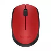 Logitech M171 Wireless Mouse Red