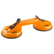 Pritrdilna skodelica za steklo, dvojna, 80 kg 56-806