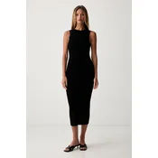 Twinset obleka z viskozo