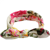 Djecja turban traka za glavu FL-18394 - Bijela KP18394