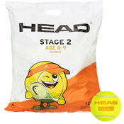 Teniške žogice za otroke Head  Stage 2 Orange 72B