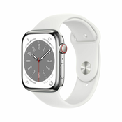 Pametni sat Apple Watch Series 8 Bijela Srebrna O 45 mm