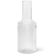 Karafa za vodo RIPPLE 1 l, svetla, steklo, ferm LIVING