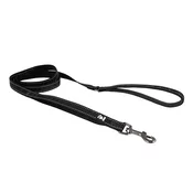 Hurtta Povodec Casual Reflective ECO črn 180cm/20mm