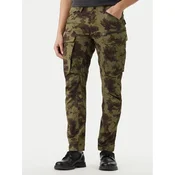 G-Star Raw Hlače iz tkanine Rovic D02190-D553 Zelena Regular Fit