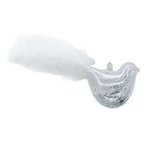 Homestar Božični okrasek JOY PTIČJE PERJE 7 cm steklo