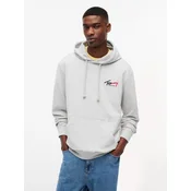 Moška siva jopa z zadrgo TOMMY HILFIGER