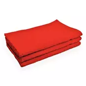 Ljubki dom Brisača Classic mala rdeča 30x50 cm, 100% bombaž